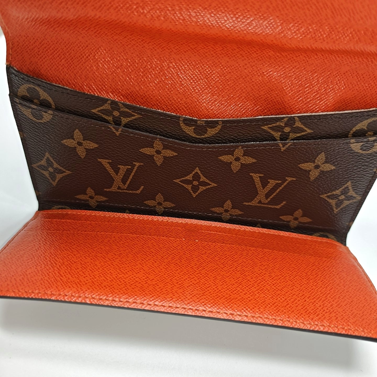 JOSÉPHINE Monogram Coated Canvas Brown Wallet