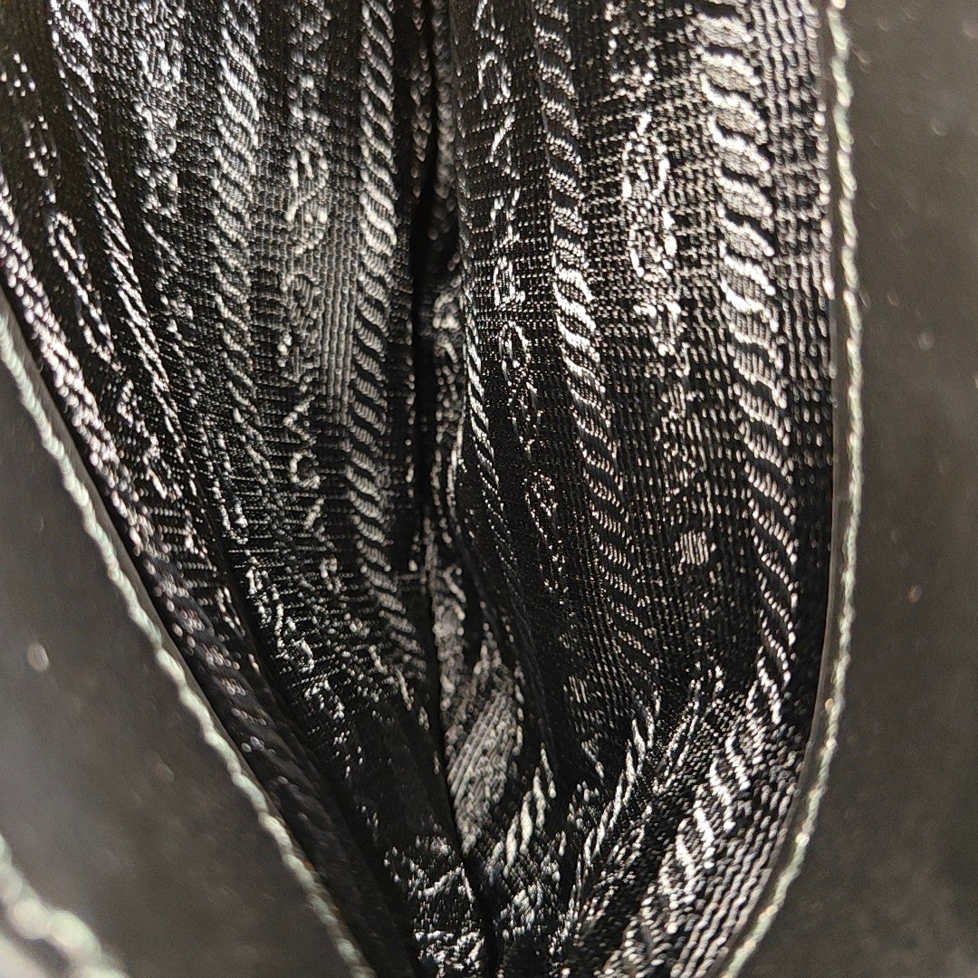 Calfskin Shoulder Bag Black