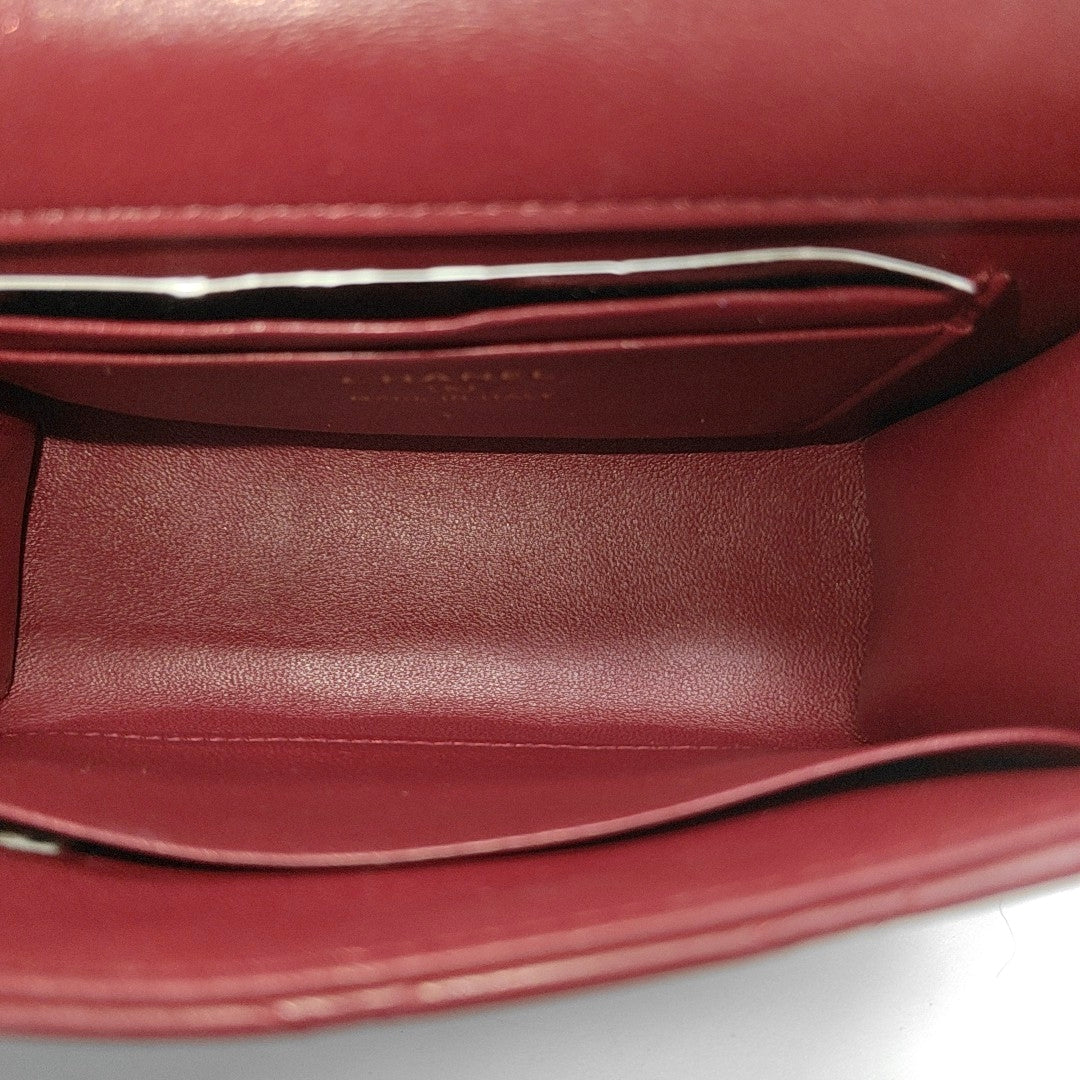 KELLY Medium Quilted Lambskin Red