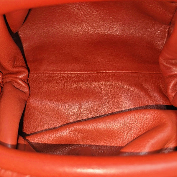 The Pouch Mini Calfskin Red