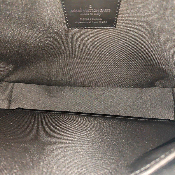 VOYAGER PM Monogram Coated Canvas Black