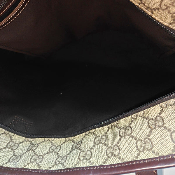 GG Imprime Medium Monogram Coated Canvas Beige
