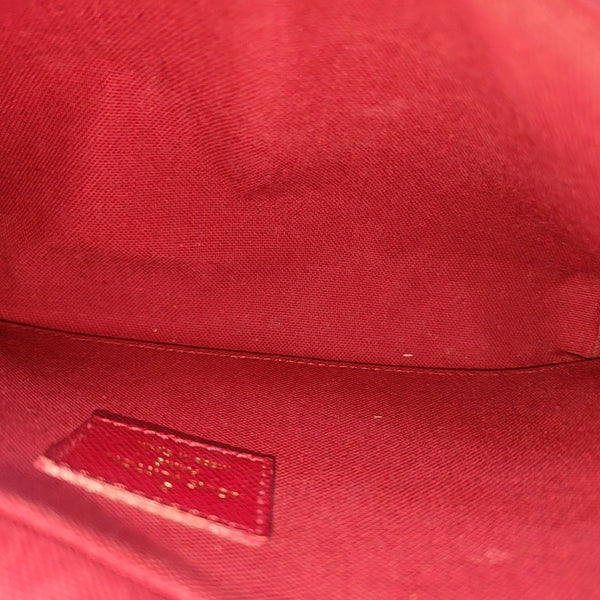 Authenticated pre-owned  FÉLICIE Monogram Coated Canvas Brown - Shoulder Bag at Looply
