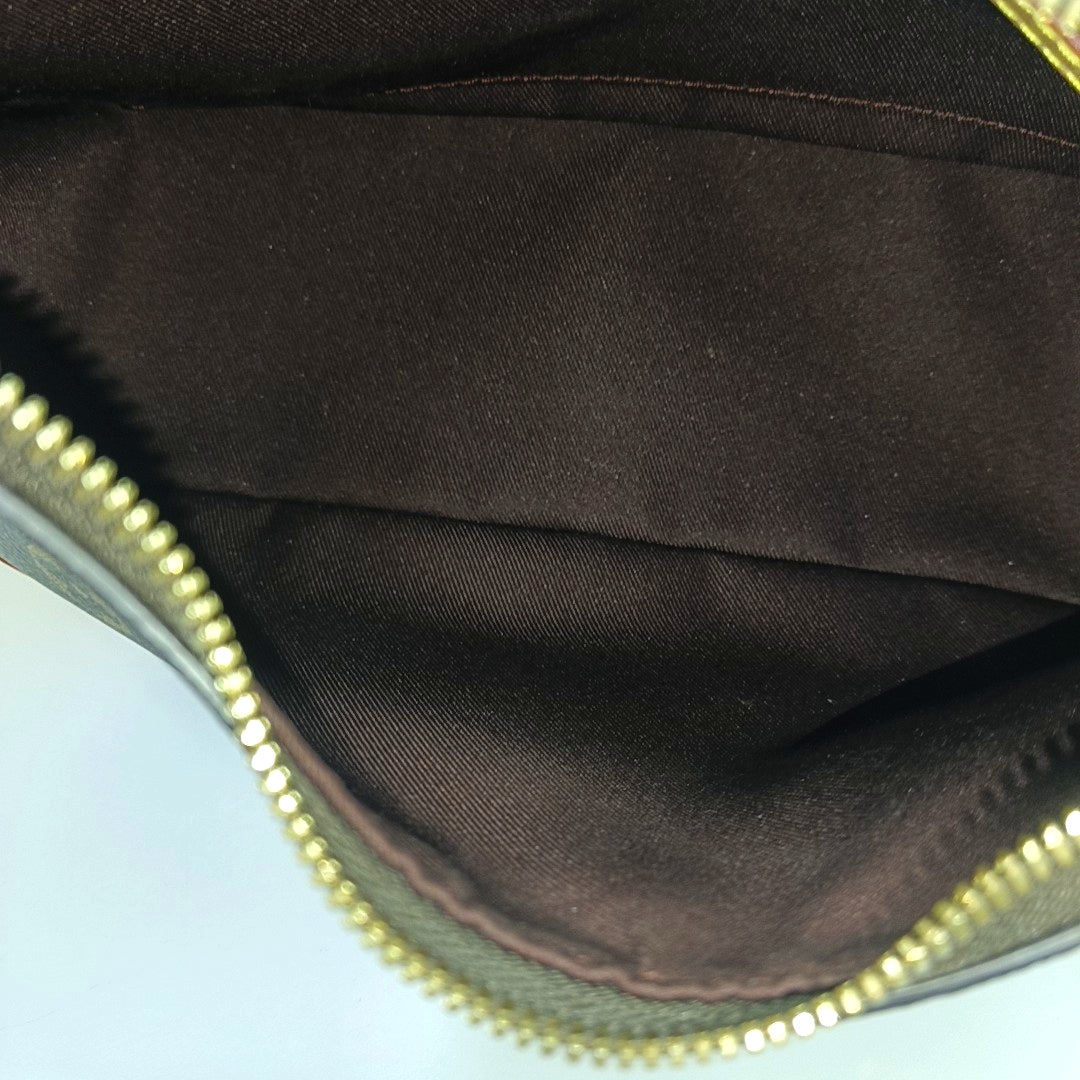 BOULOGNE Monogram Coated Canvas Brown