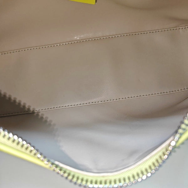 Calfskin Shoulder Bag Yellow