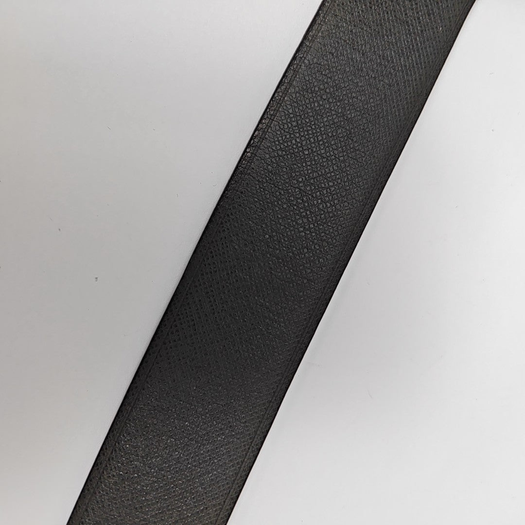 Leather Belt Gray