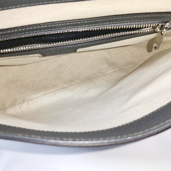 Ophidia Medium Monogram Coated Canvas Gray