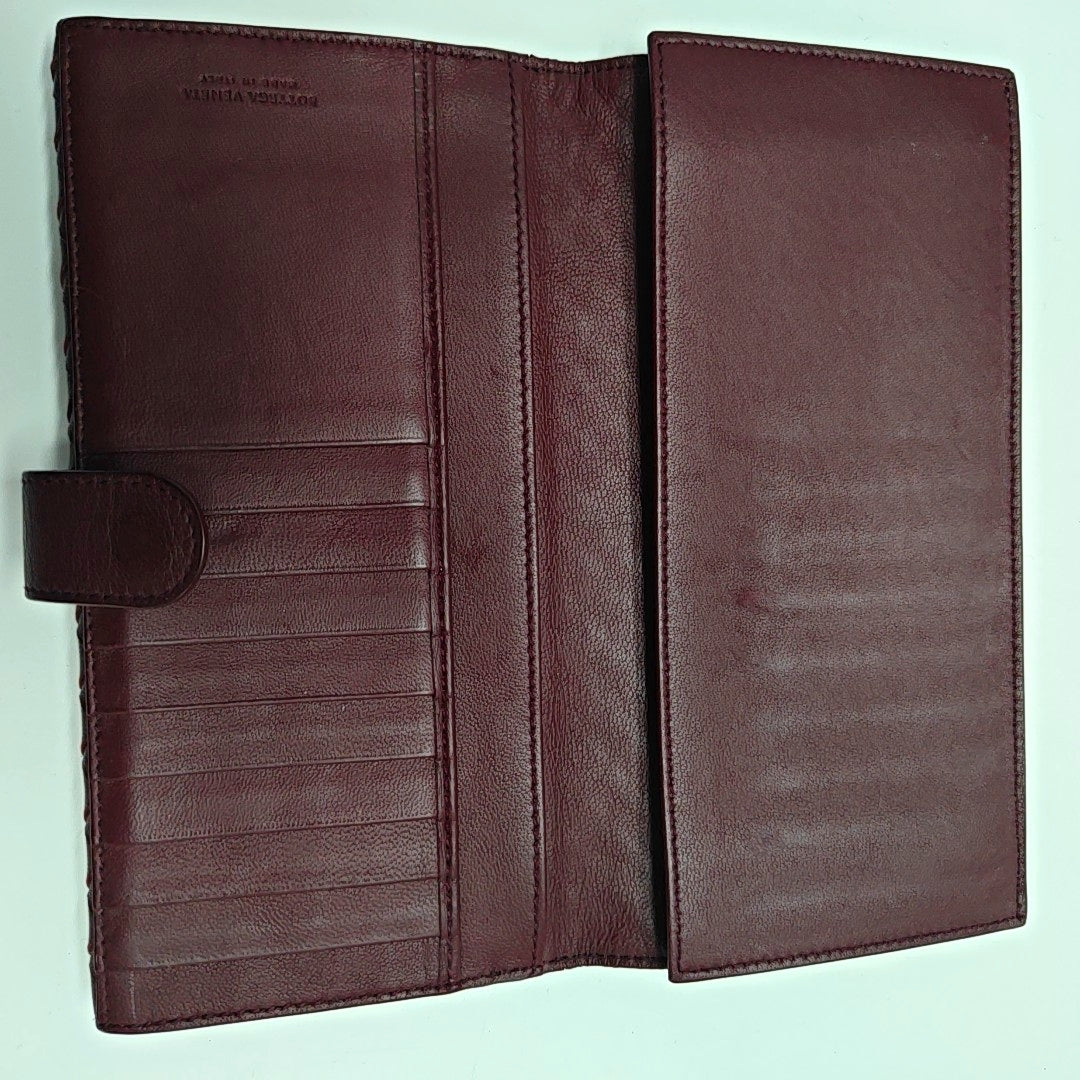 Calfskin Wallet Red