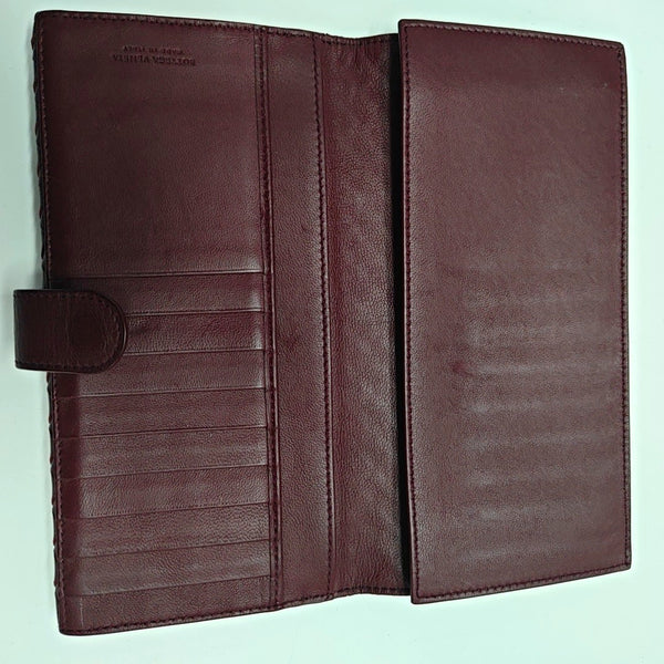 Calfskin Wallet Red