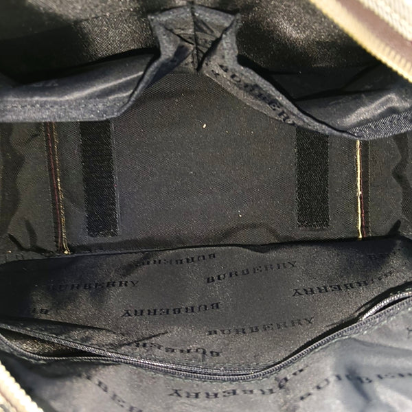 Canvas Top Handle Bag Beige