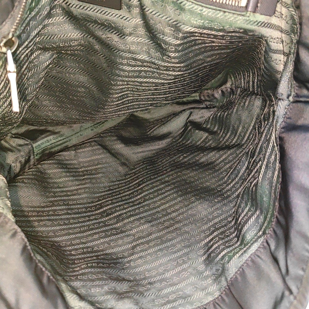 Nylon Top Handle Bag Multicolor