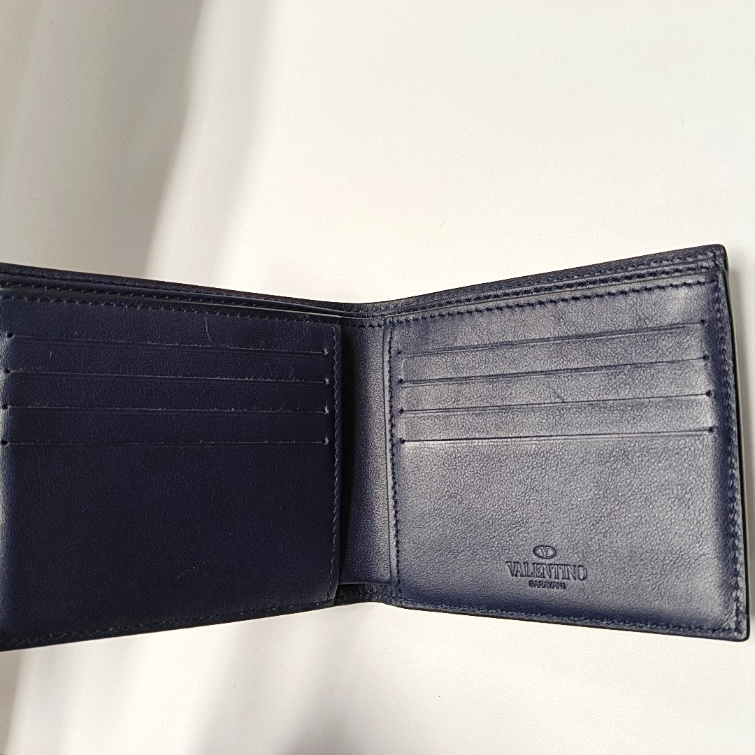 Calfskin Wallet Blue