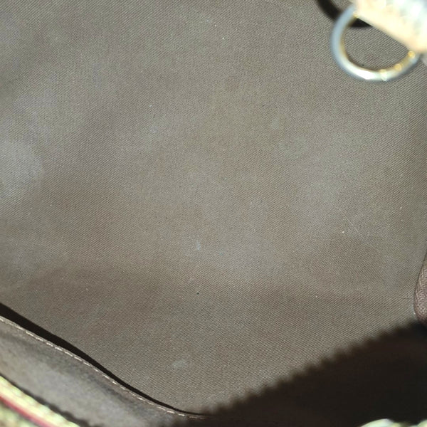 SPEEDY 25 Monogram Coated Canvas Brown