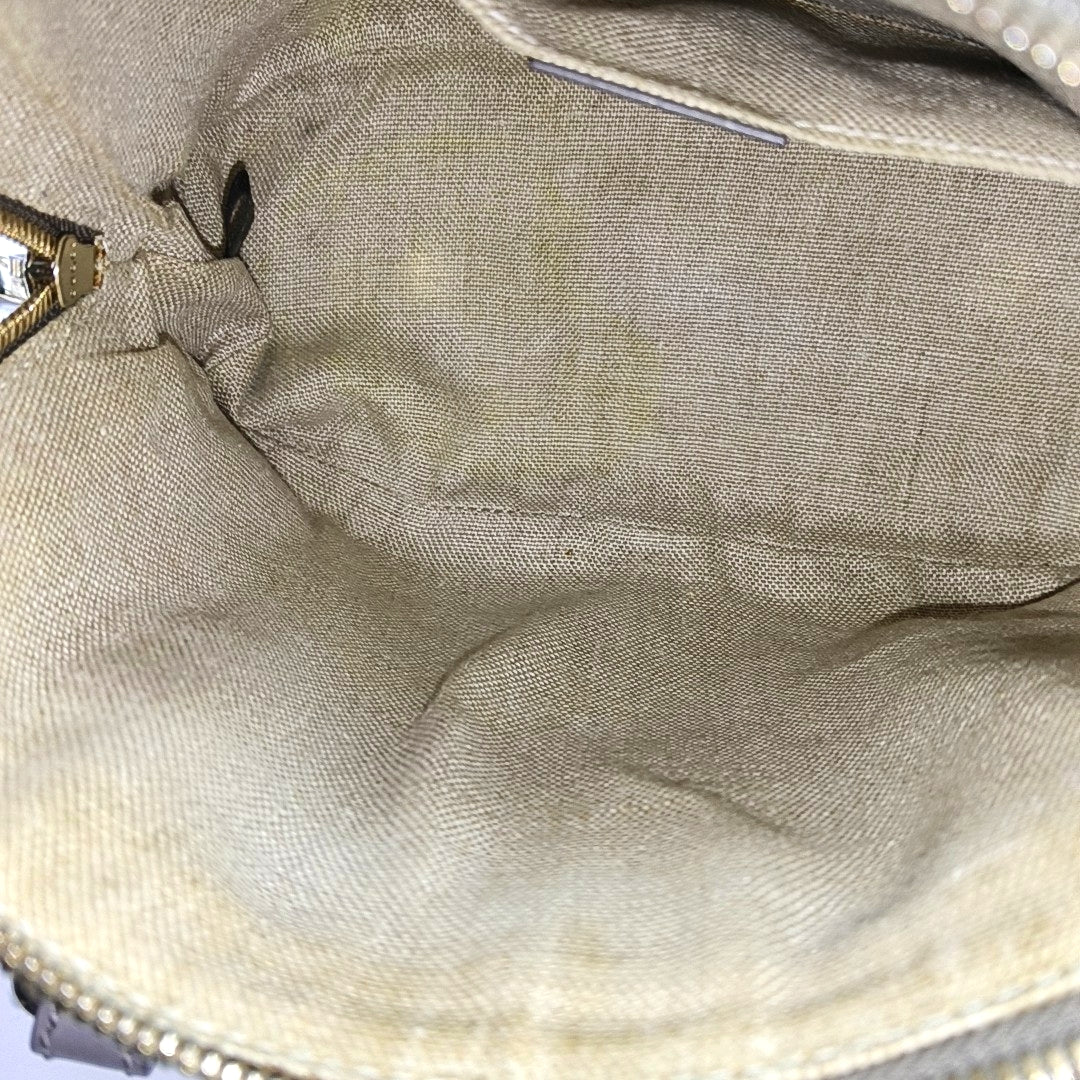 Microguccissima Monogram Calfskin Gray