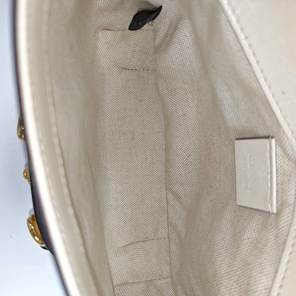 Horsebit 1955 Mini Coated Canvas Beige