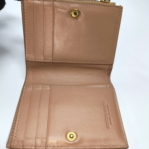 Calfskin Wallet Mini Gray