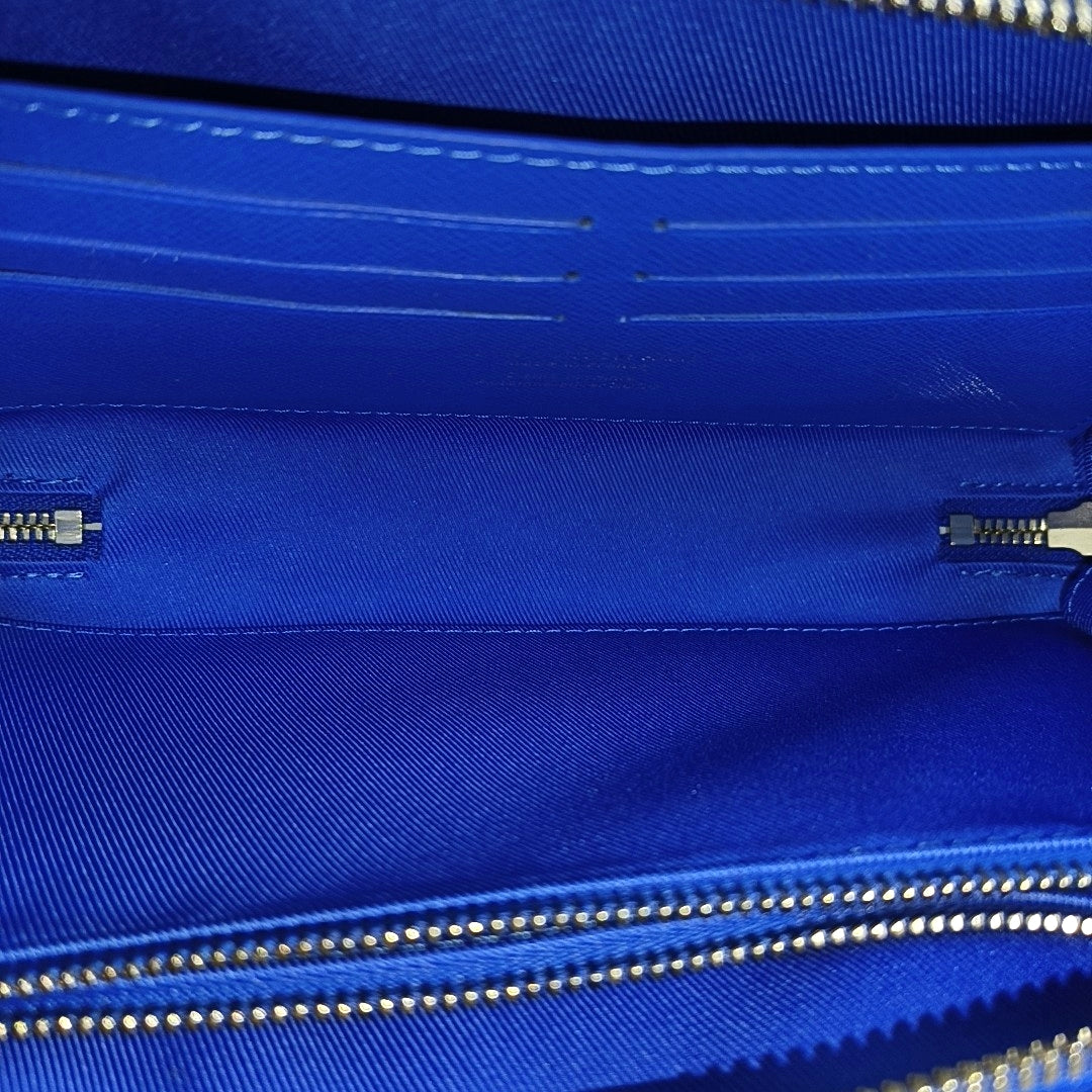 WALLET TRUNK Monogram Coated Canvas Blue