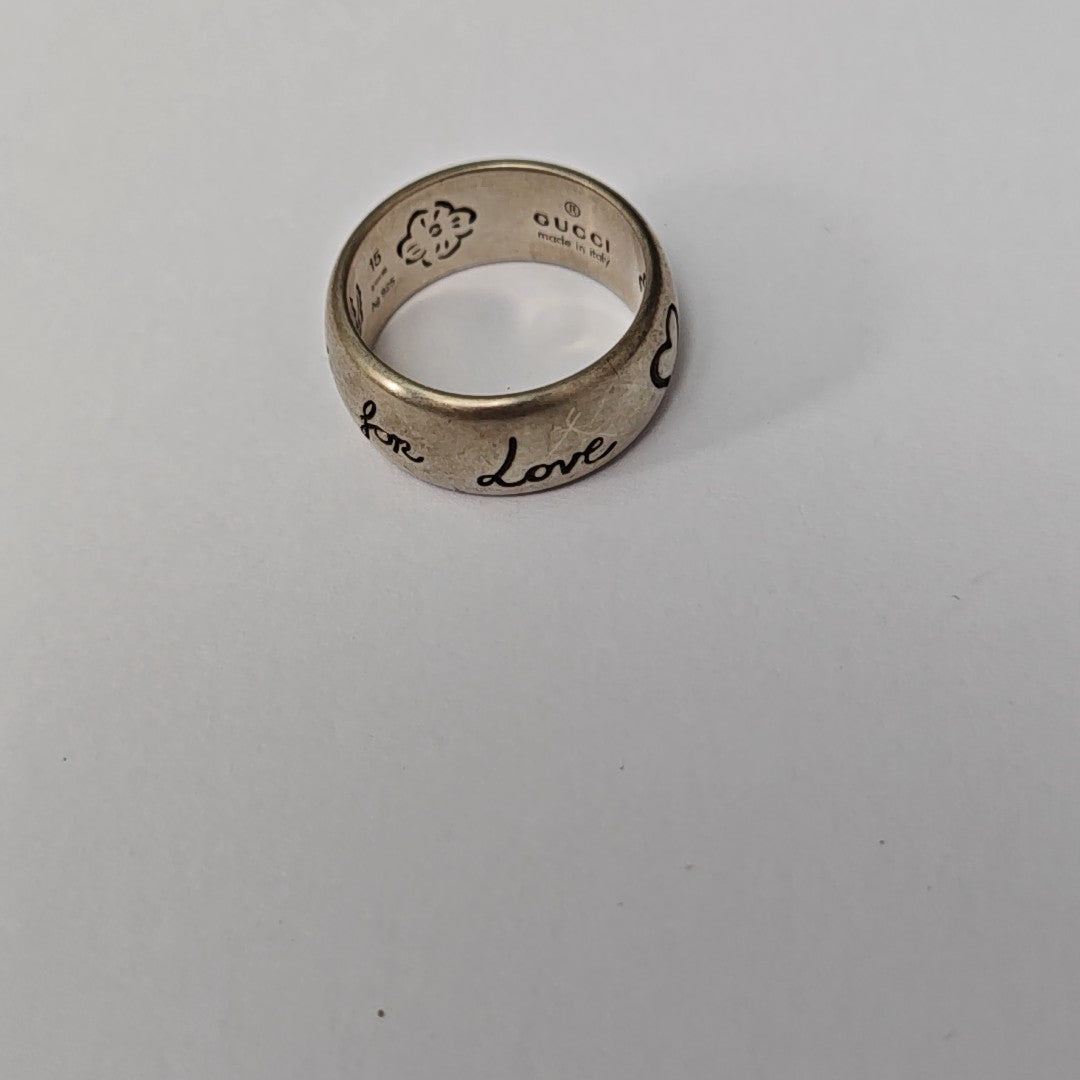 Blind For Love 925 Sterling Silver Ring HK 15