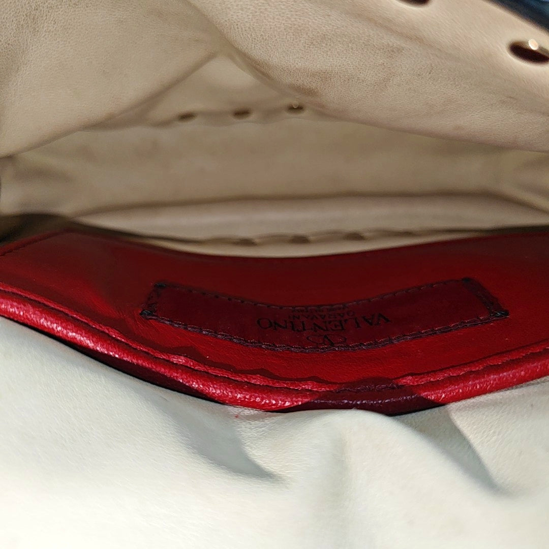 Spike Up Leather Beige
