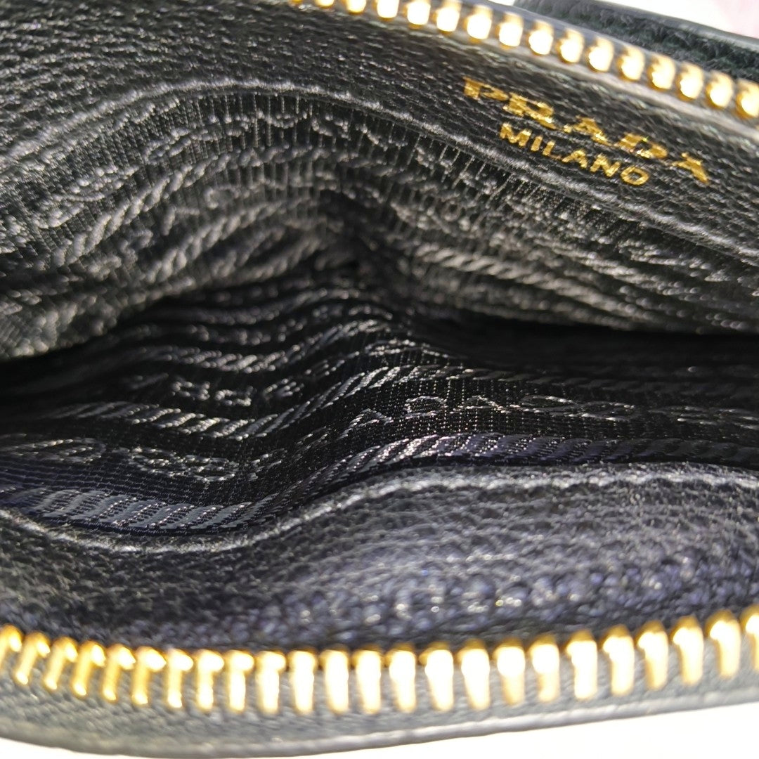Calfskin Belt Bag Black