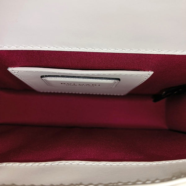 SERPENTI FOREVER Small Calfskin White