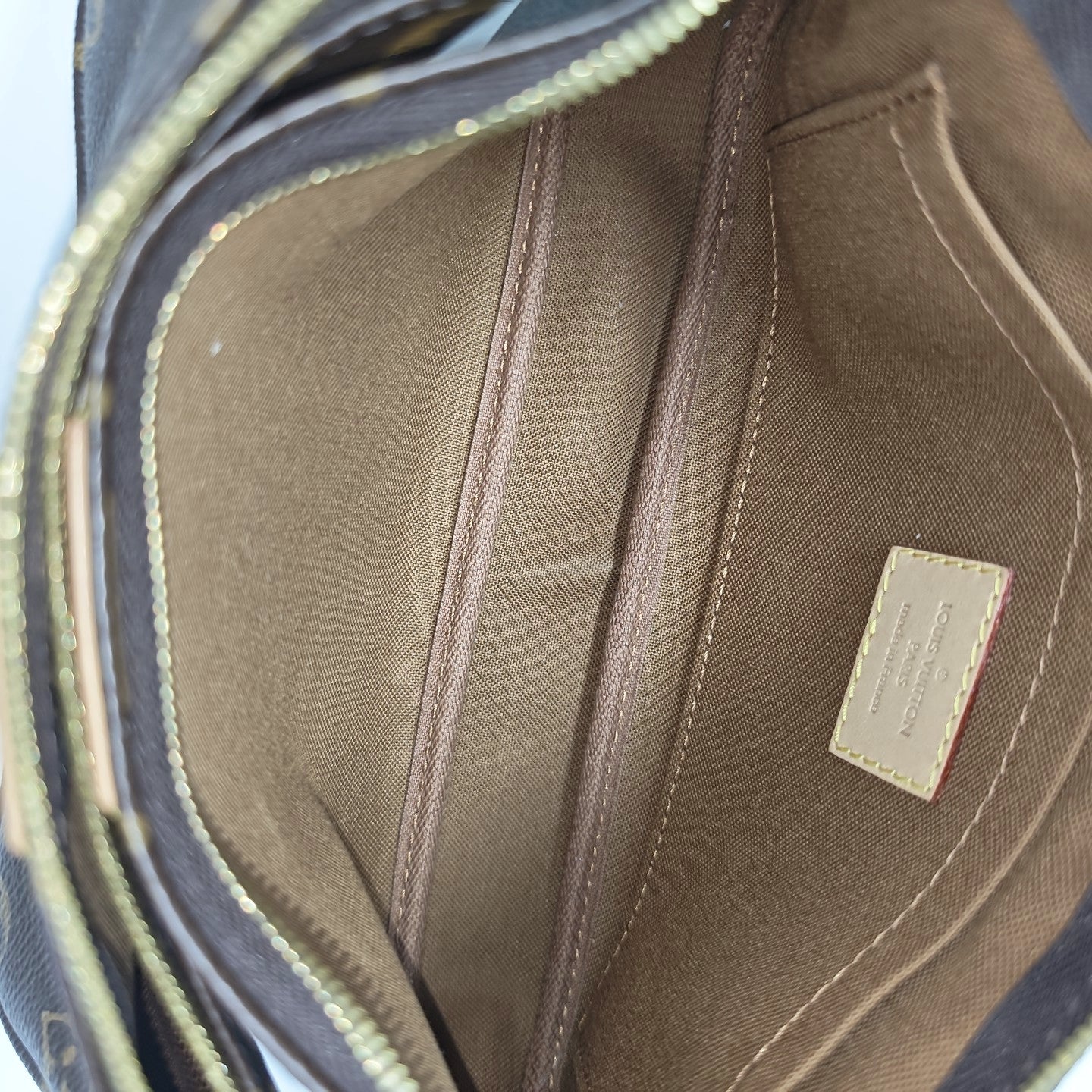 MULTI Monogram Coated Canvas Brown