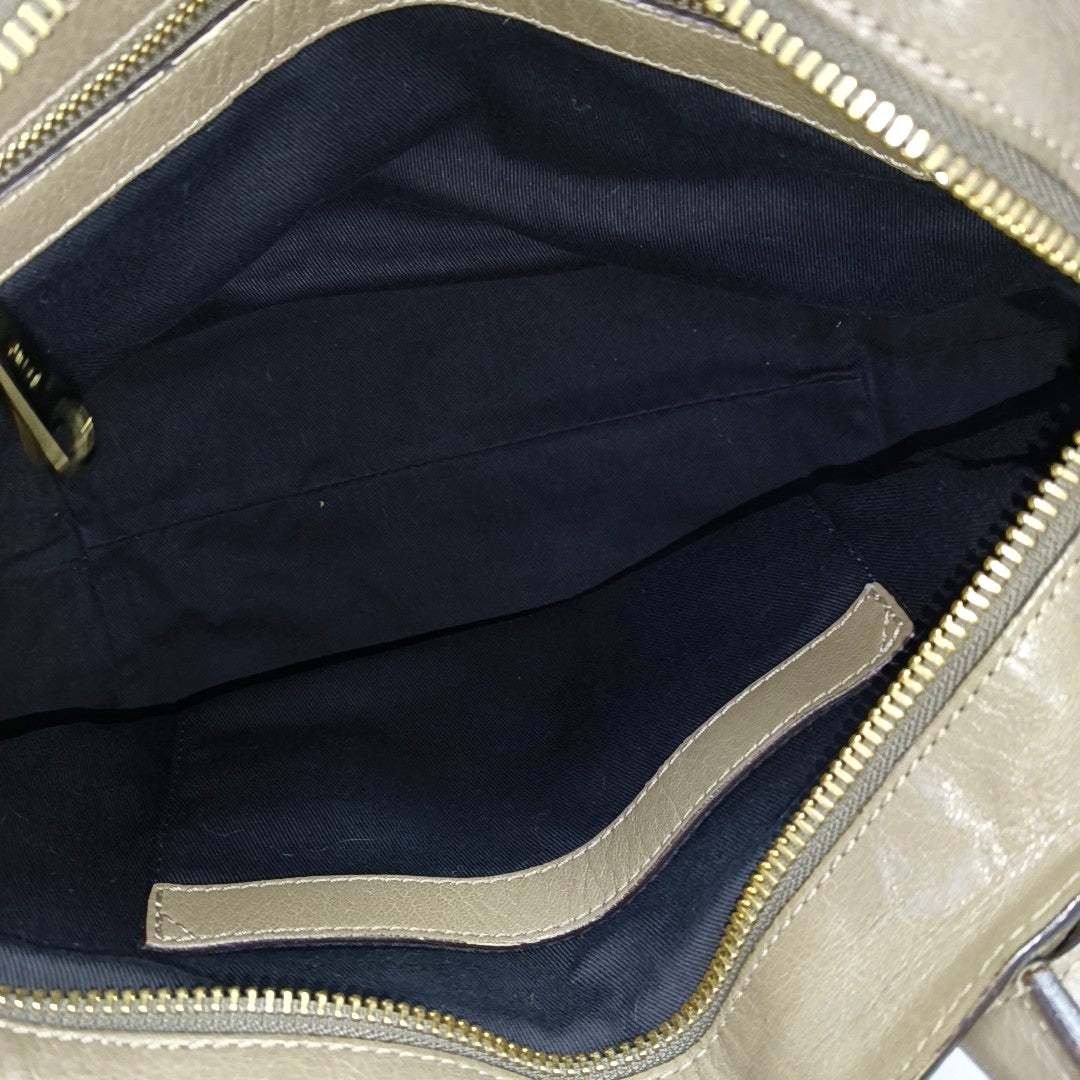 Ethel Leather Gray