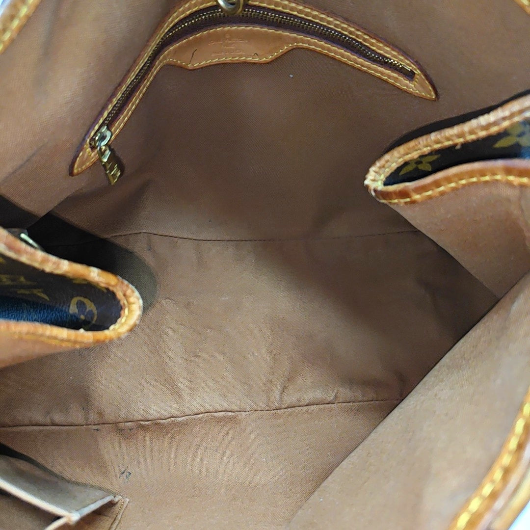BATIGNOLLES GM Monogram Coated Canvas Brown