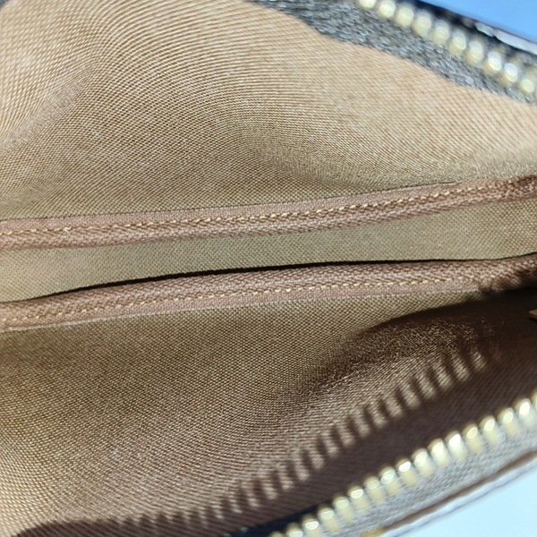 ACCESSOIRES Mini Monogram Coated Canvas Brown