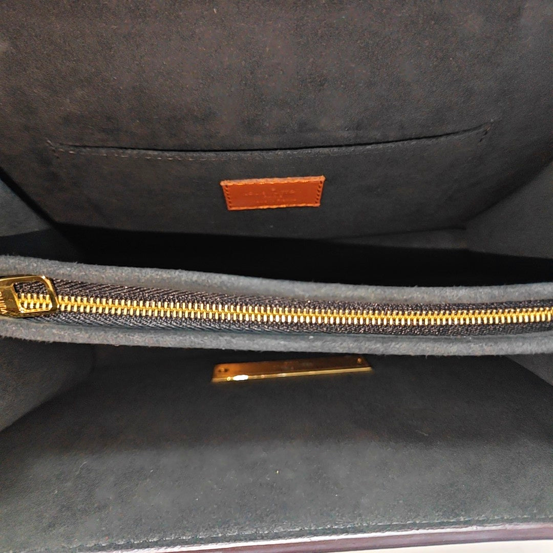 DAUPHINE MM Monogram Coated Canvas Brown