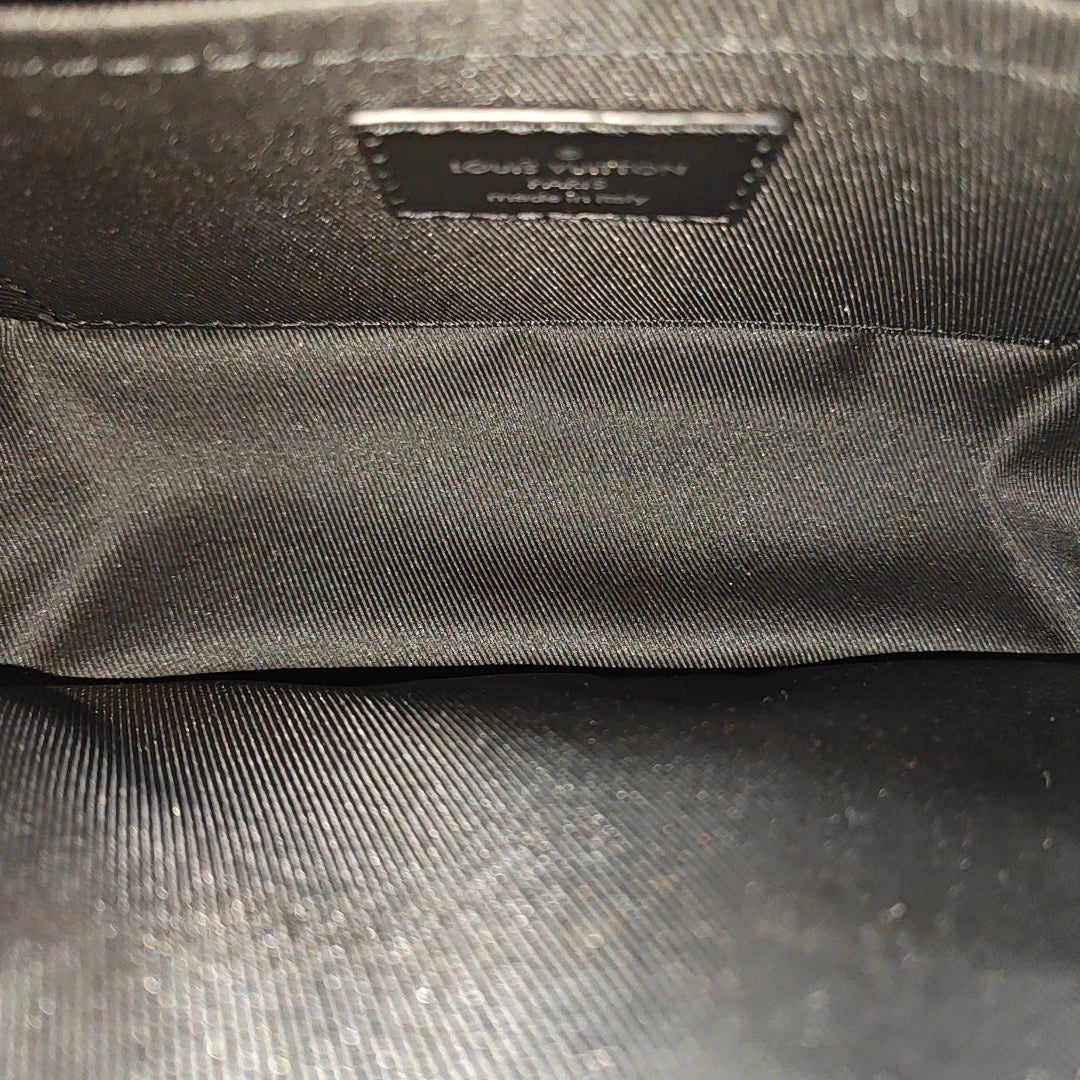 SOFT TRUNK Mini Monogram Coated Canvas Black