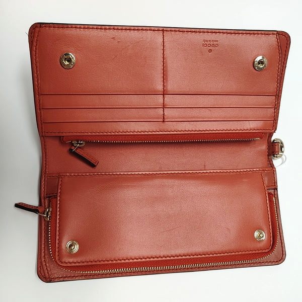 Monogram Coated Canvas Wallet Beige