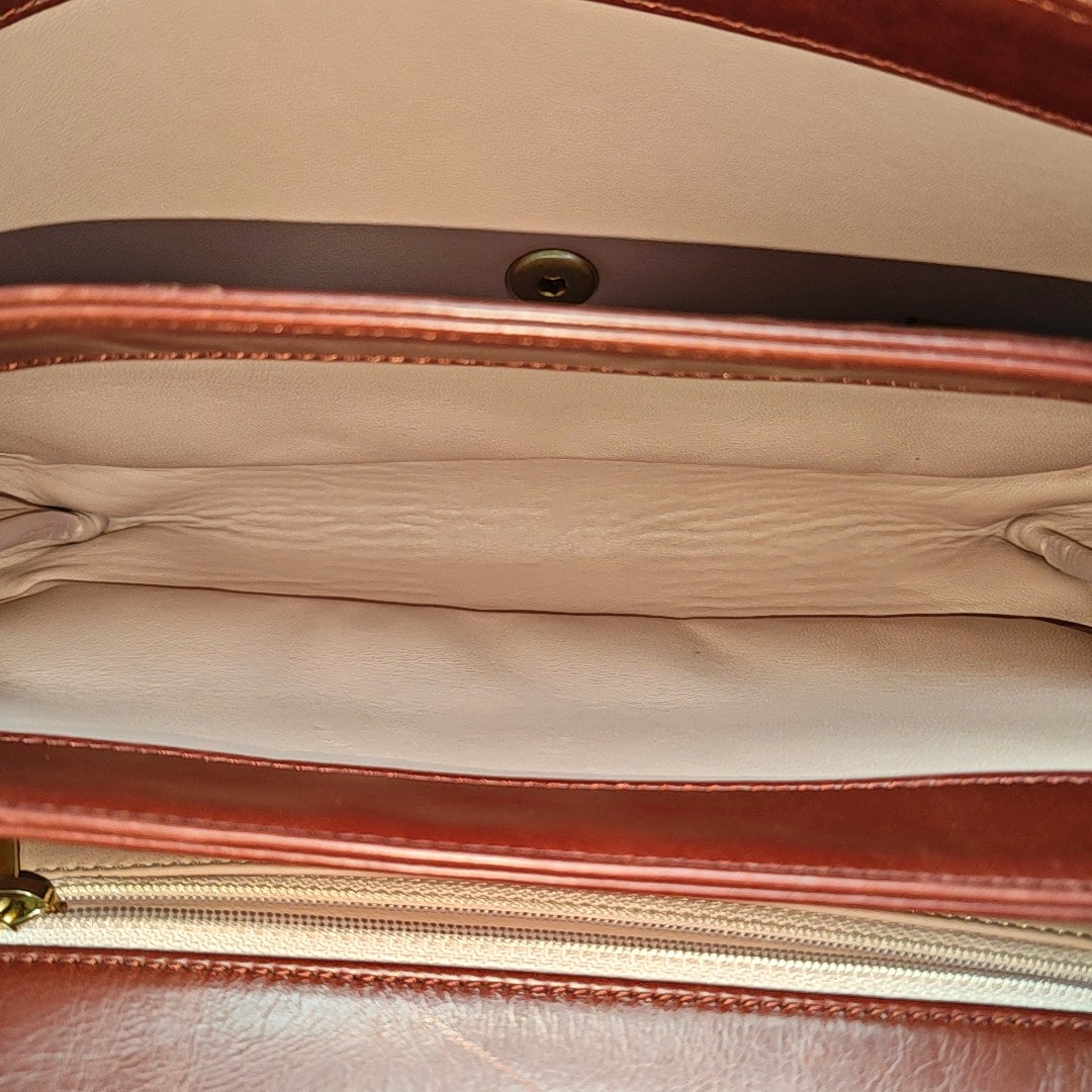 Quilted Calfskin Shoulder Bag Red