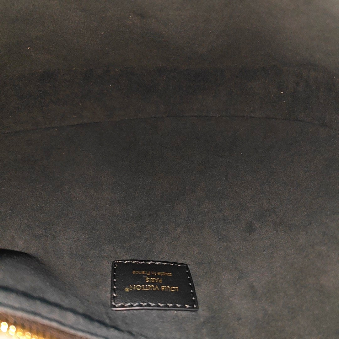 COOKIE BB Monogram Coated Canvas Brown