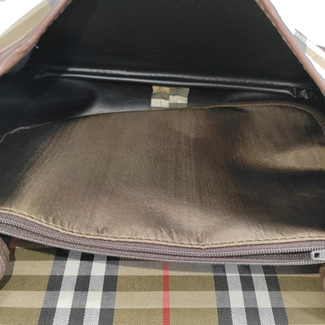 Canvas Shoulder Bag Brown