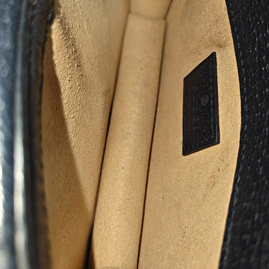 Dionysus Super Mini Monogram Coated Canvas Beige