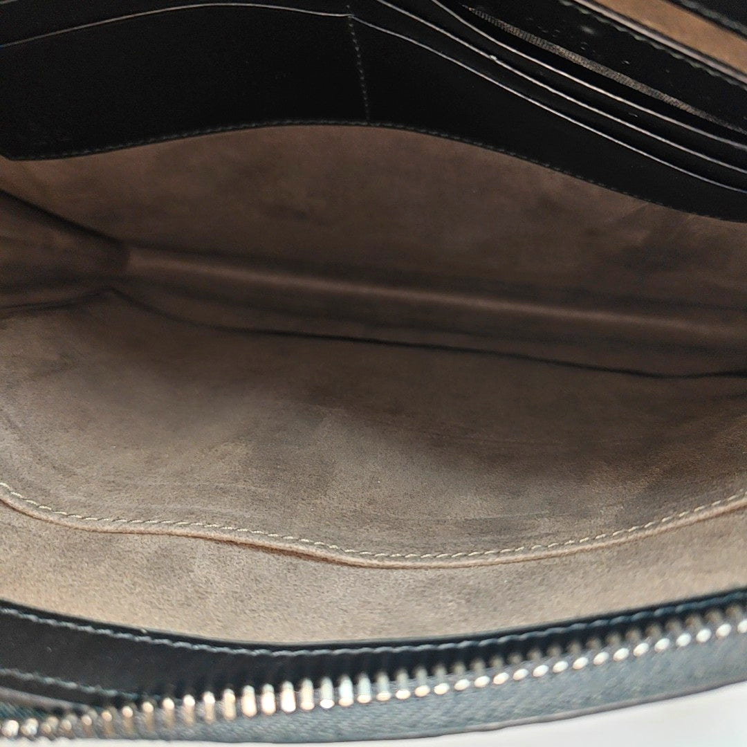 Microguccissima Monogram Calfskin Black