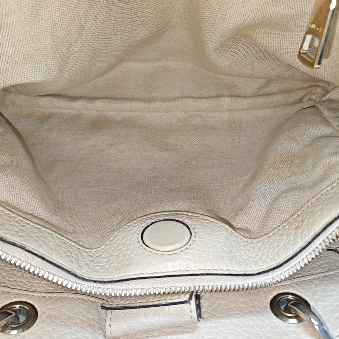Bamboo 1947 Calfskin White
