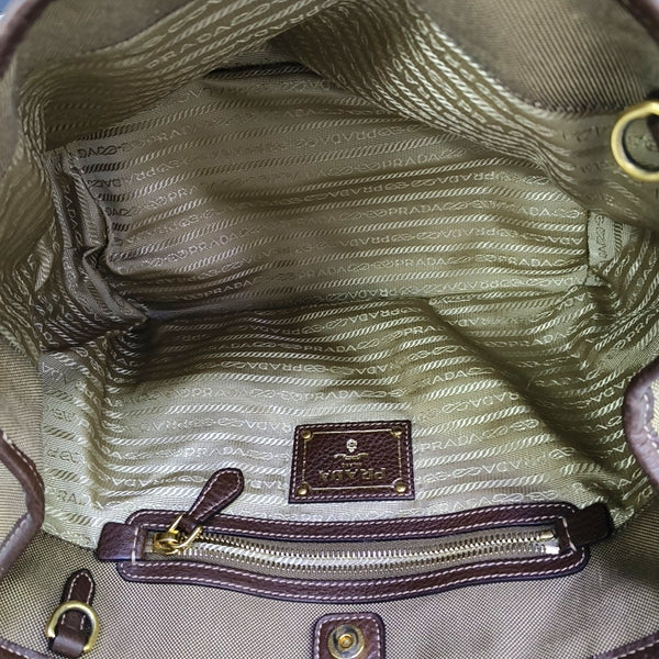 Canvas Tote Bag Brown