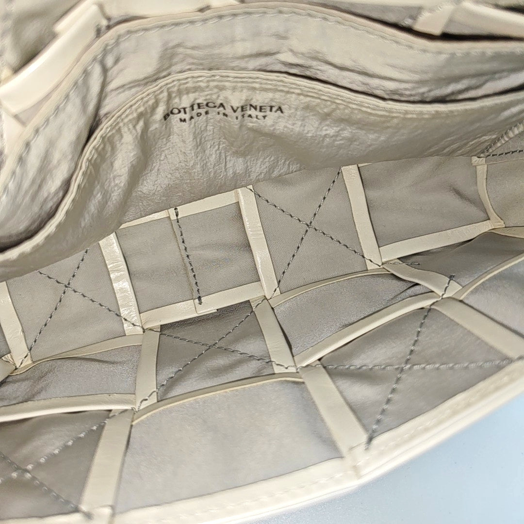 Cassette Small Calfskin White