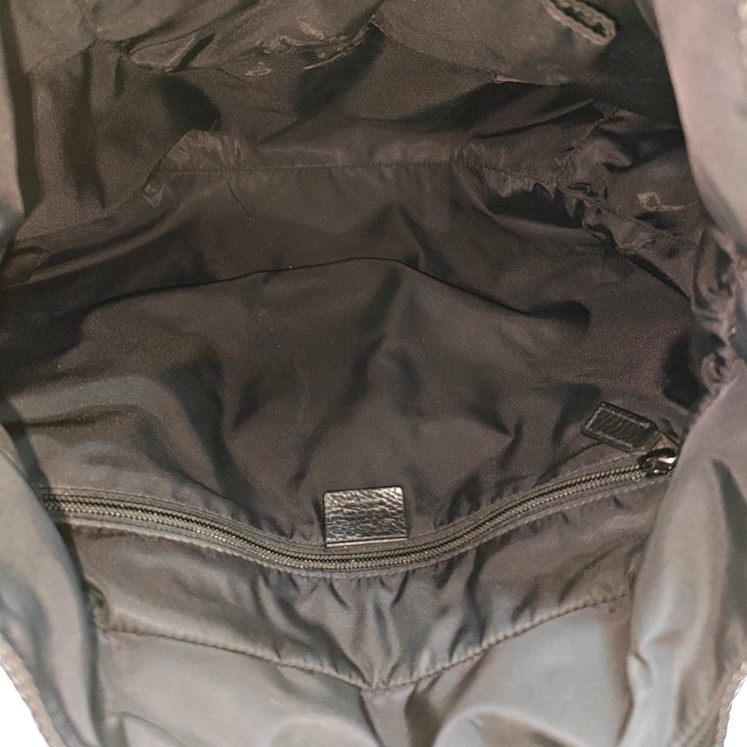 GG Imprime Monogram Nylon Black