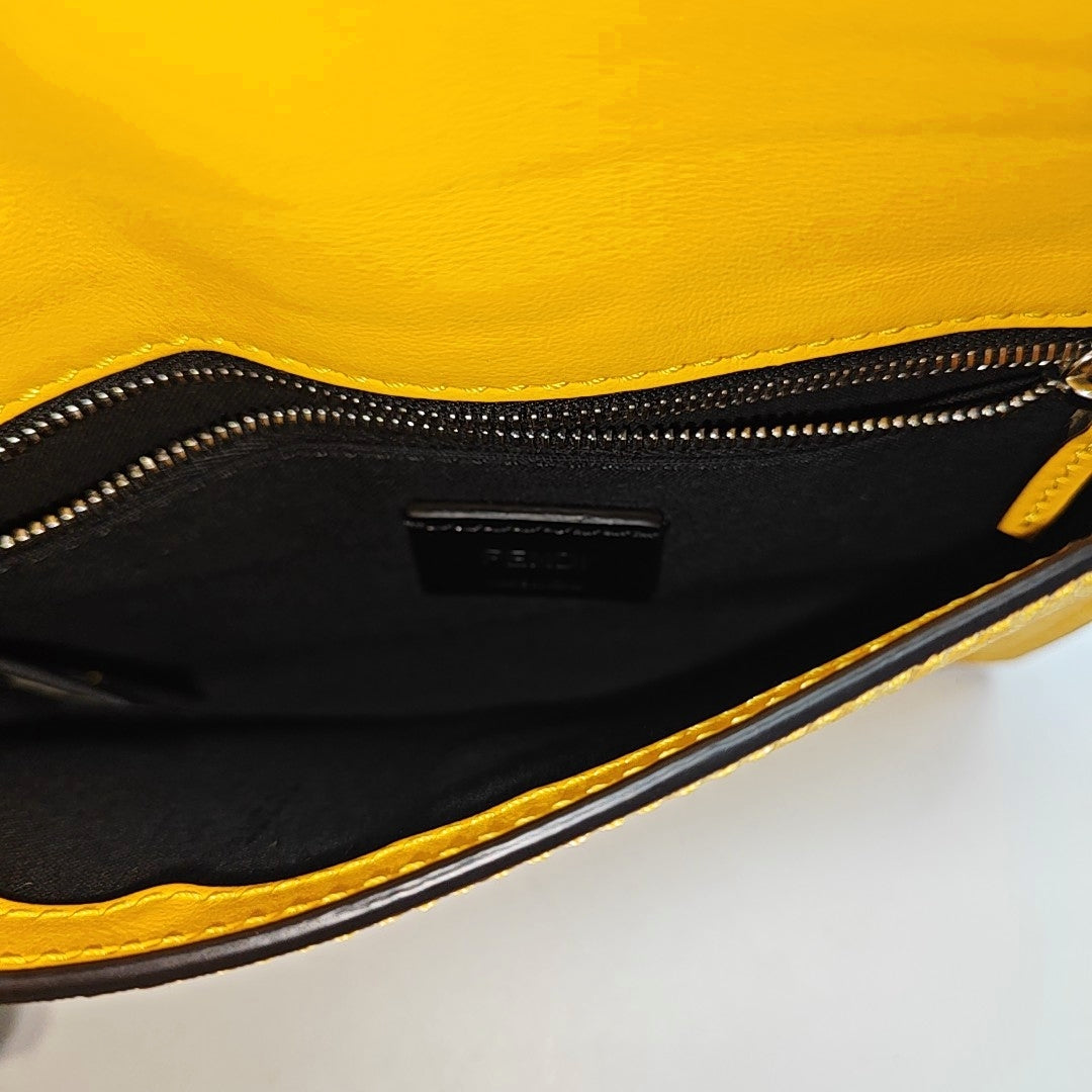 Baguette Mini Calfskin Yellow