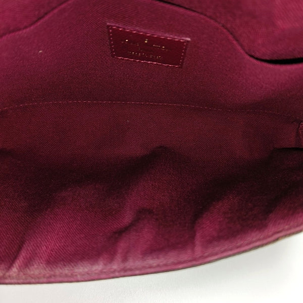 FÉLICIE Monogram Coated Canvas Brown