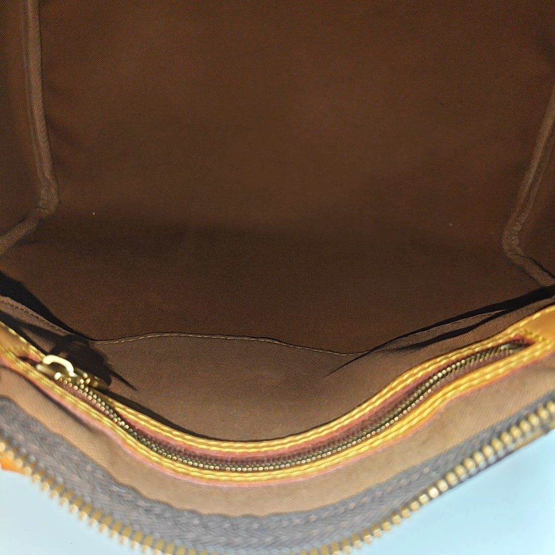 SPEEDY 30 Monogram Coated Canvas Brown