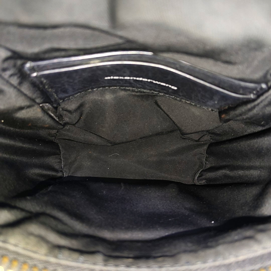 Calfskin Shoulder Bag Black