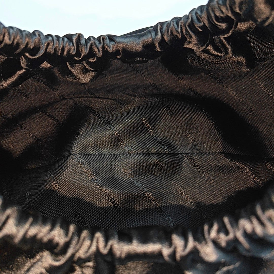 Fabric Top Handle Bag Small Black
