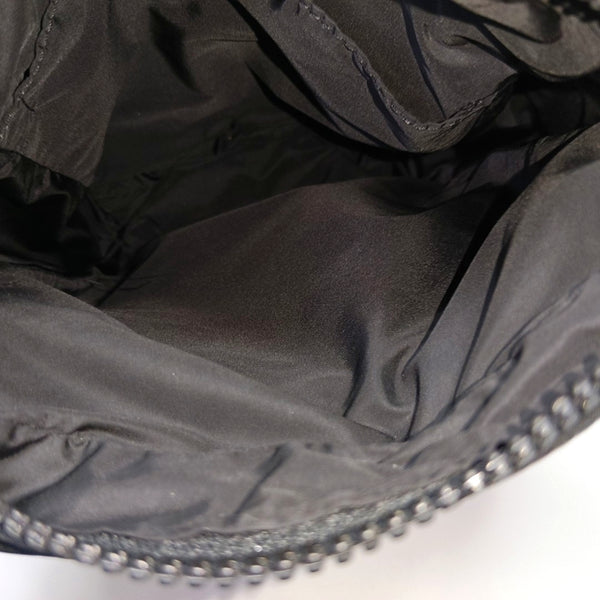 Nylon Shoulder Bag Small Black