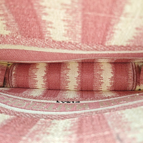 Bolso Tote Mini de Tela Rosa