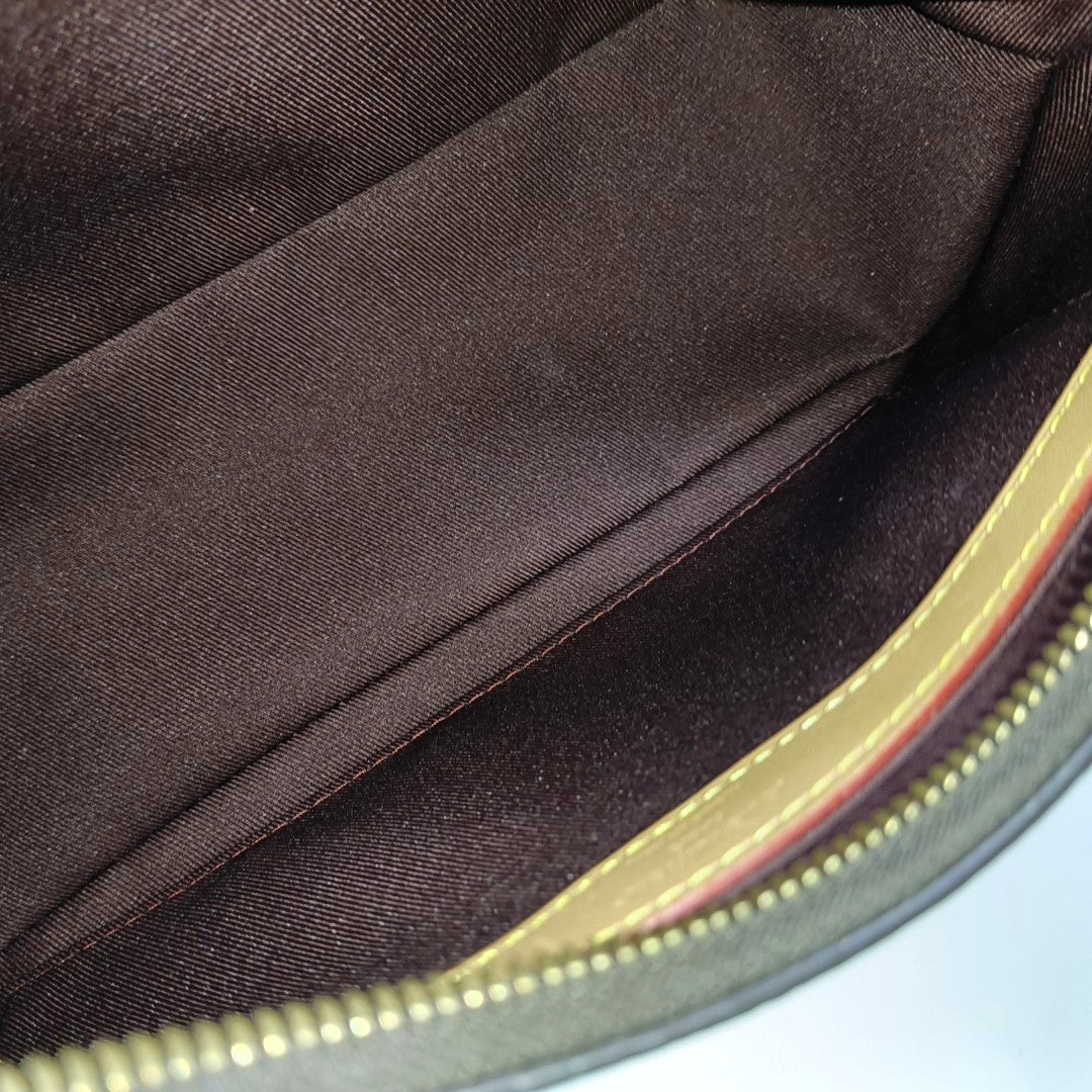 BOULOGNE Monogram Coated Canvas Brown