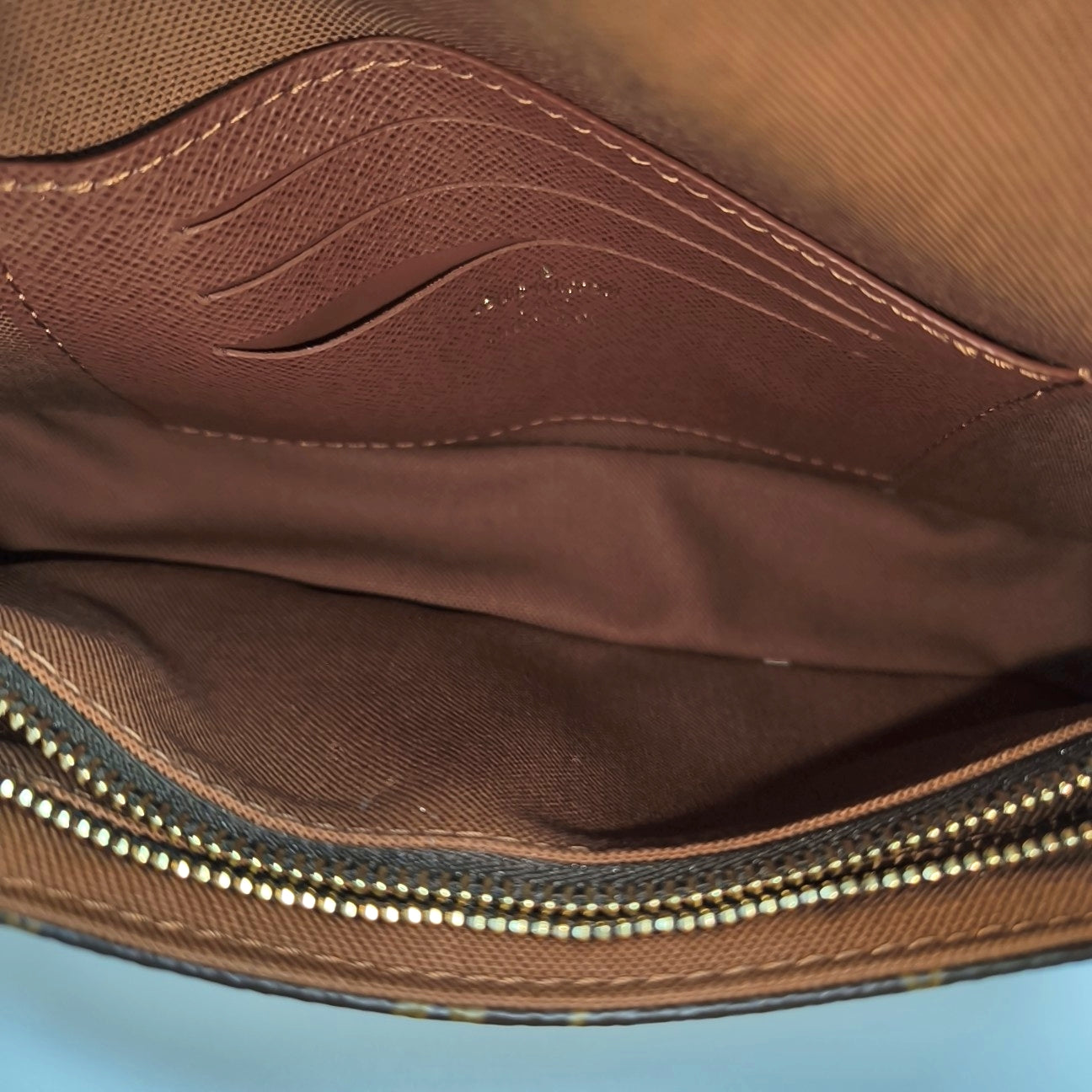 IVY Monogram Coated Canvas Brown